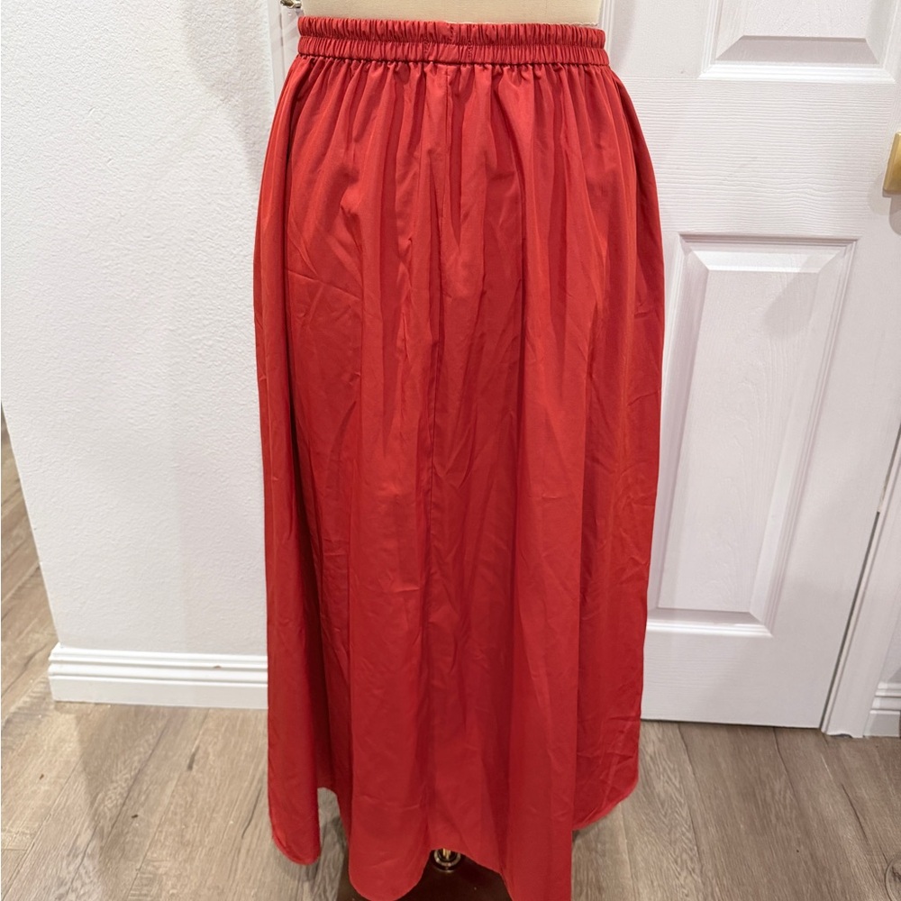 BNWOT Uniqlo x JW Anderson Double Slit Maxi Skirt - Picture 8 of 16